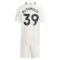 Camisa de time de futebol Manchester United Scott McTominay #39 Replicas 3º Equipamento Infantil 2023-24 Manga Curta (+ Calças curtas)
